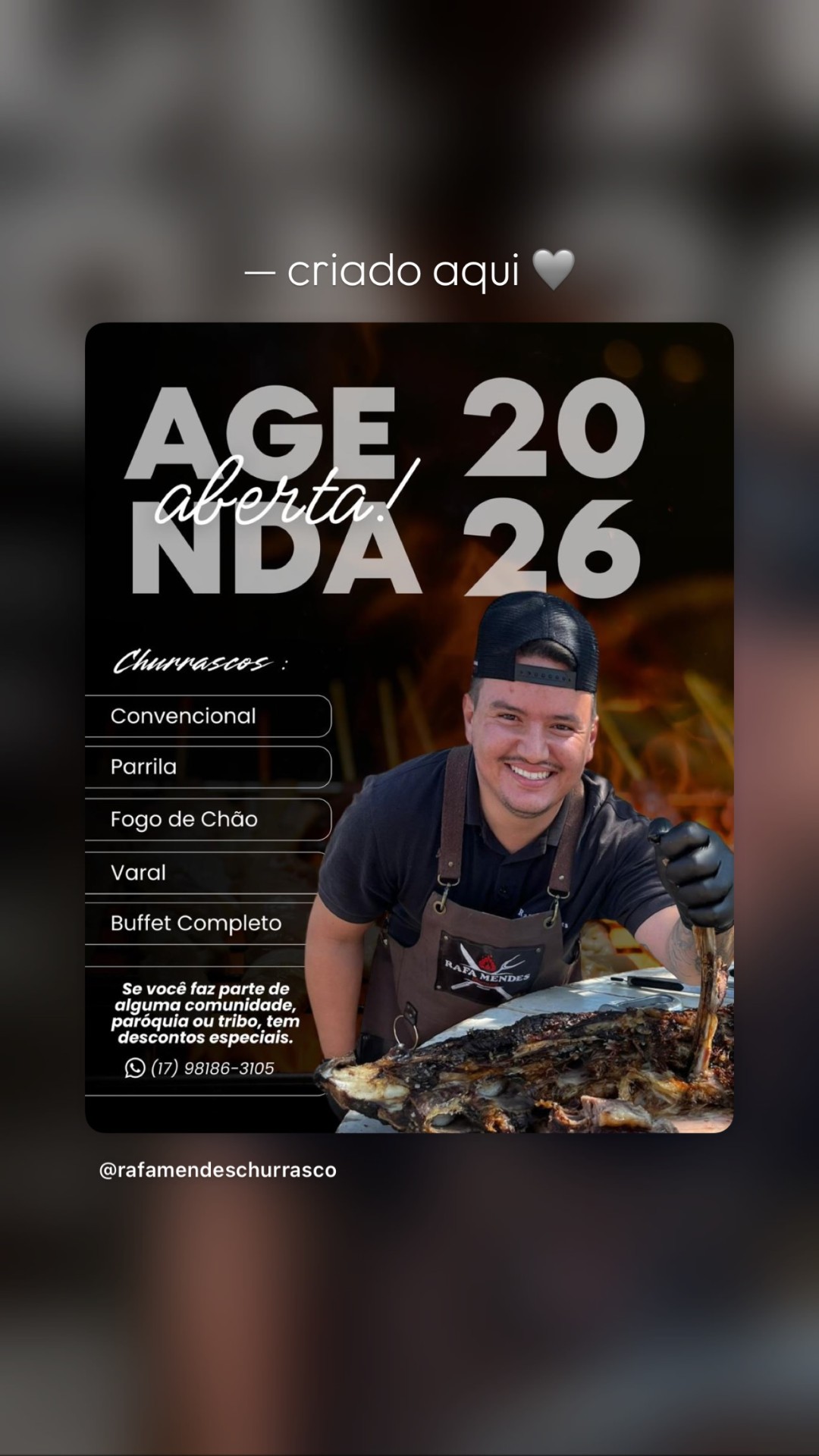 Peça criada por Iza Marketing